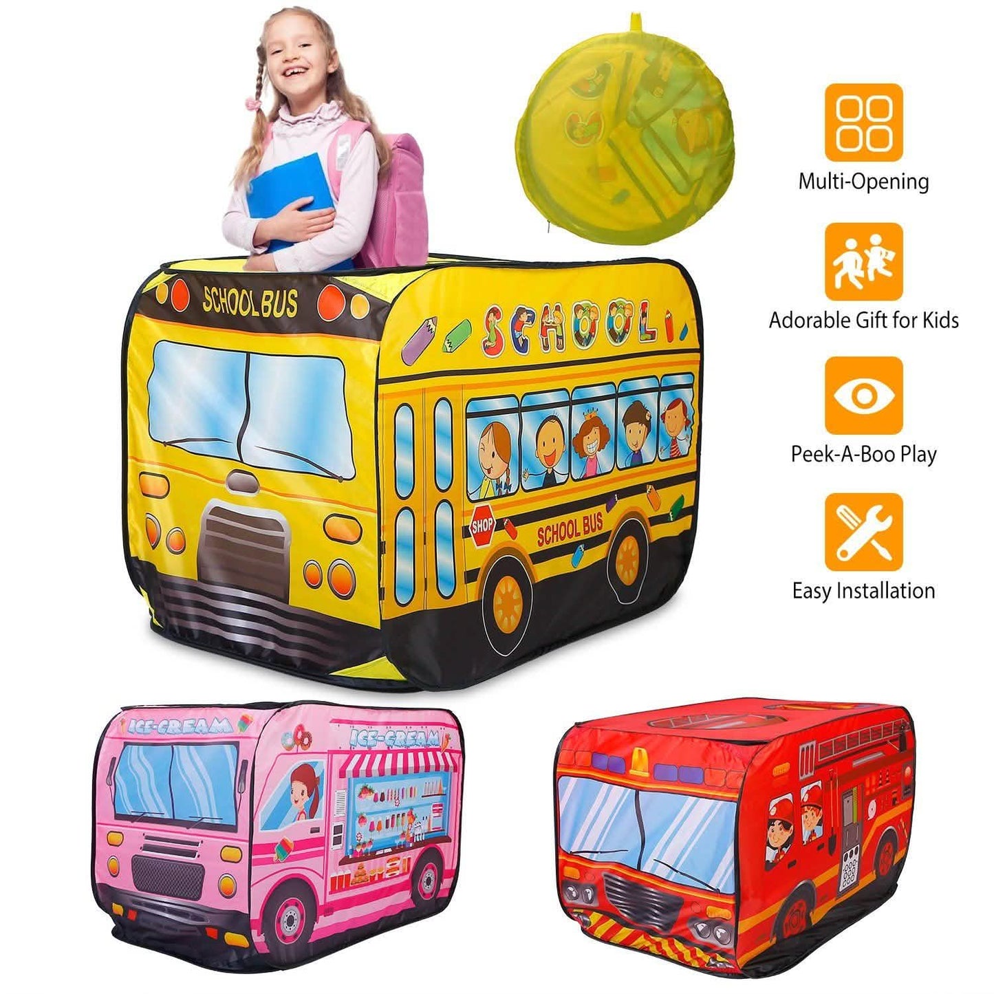Kinder Spielzelt faltbar Pop Up