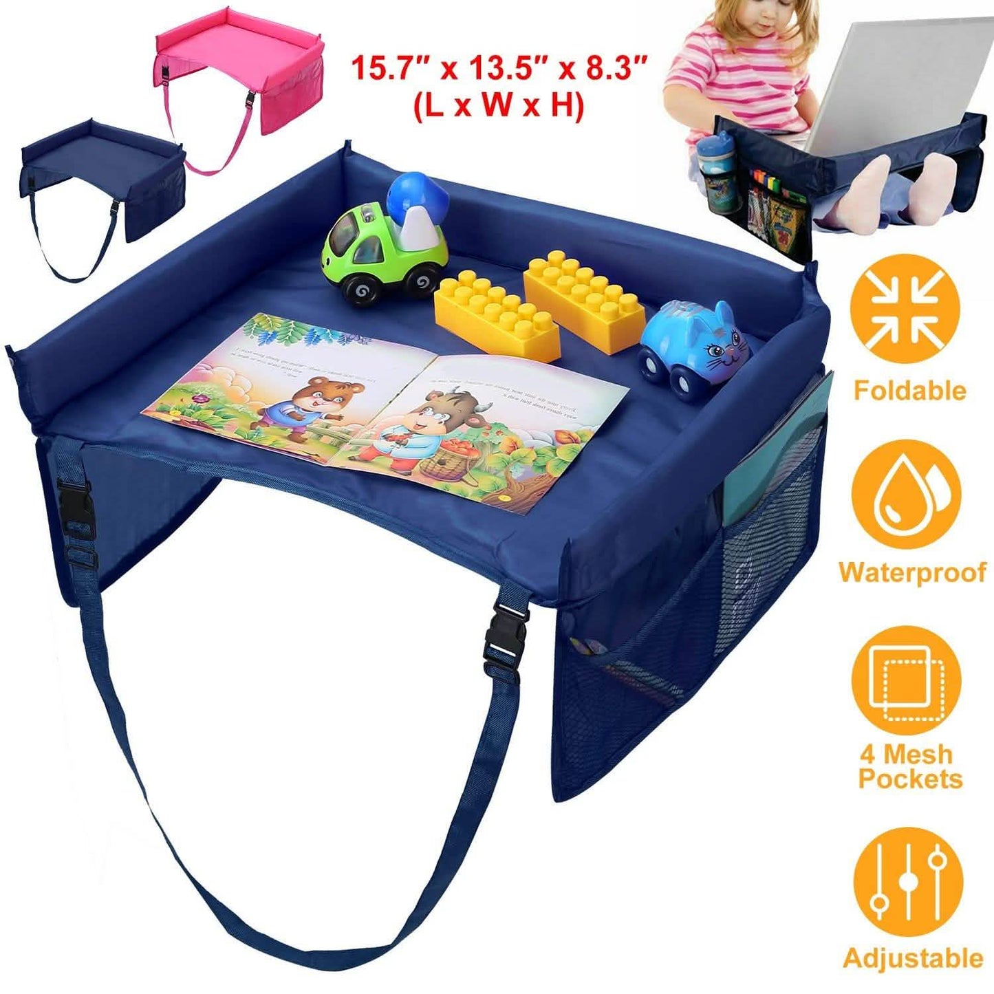 Kids Safety Reisetablett Wasserdicht Autositz