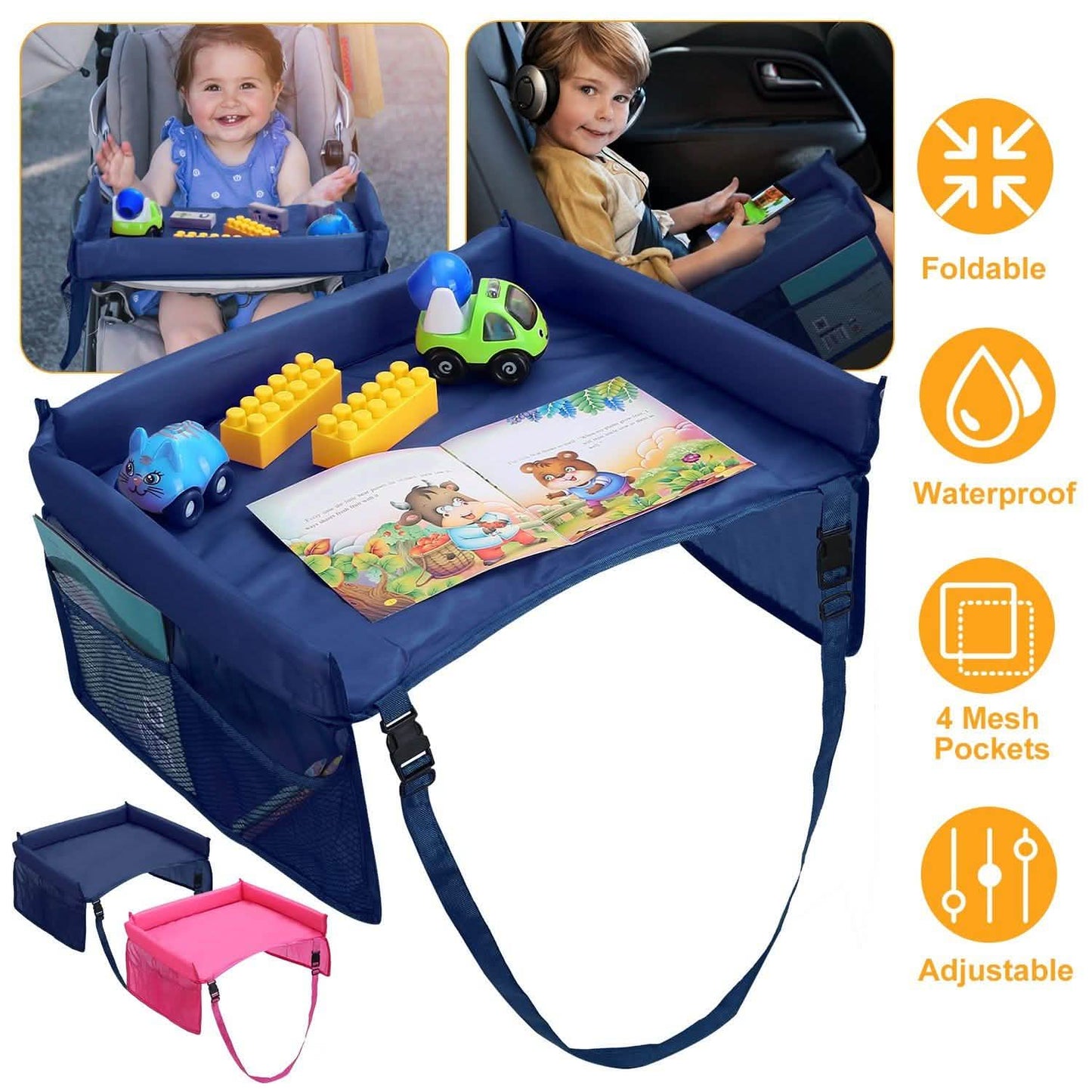 Kids Safety Reisetablett Wasserdicht Autositz