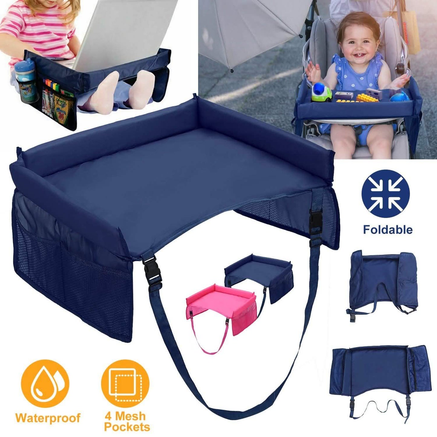 Kids Safety Reisetablett Wasserdicht Autositz