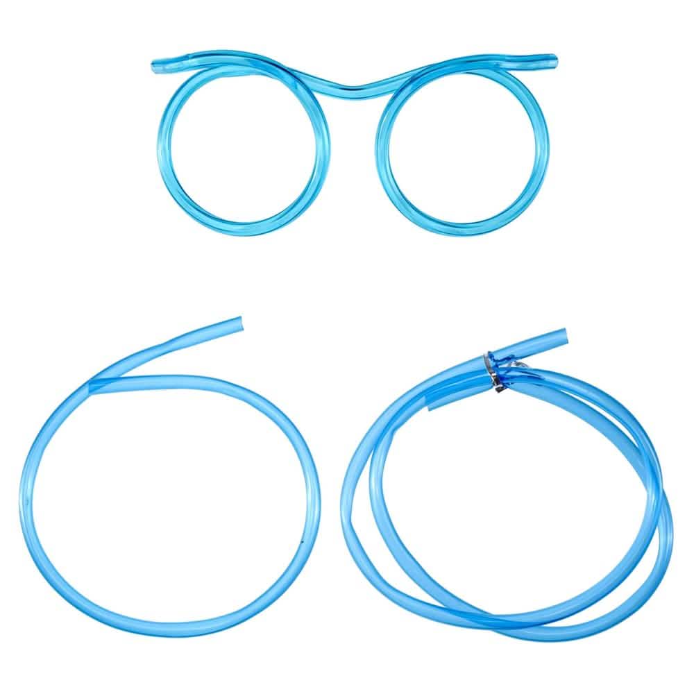 Lustige Strohhalm-Brille für Kinder