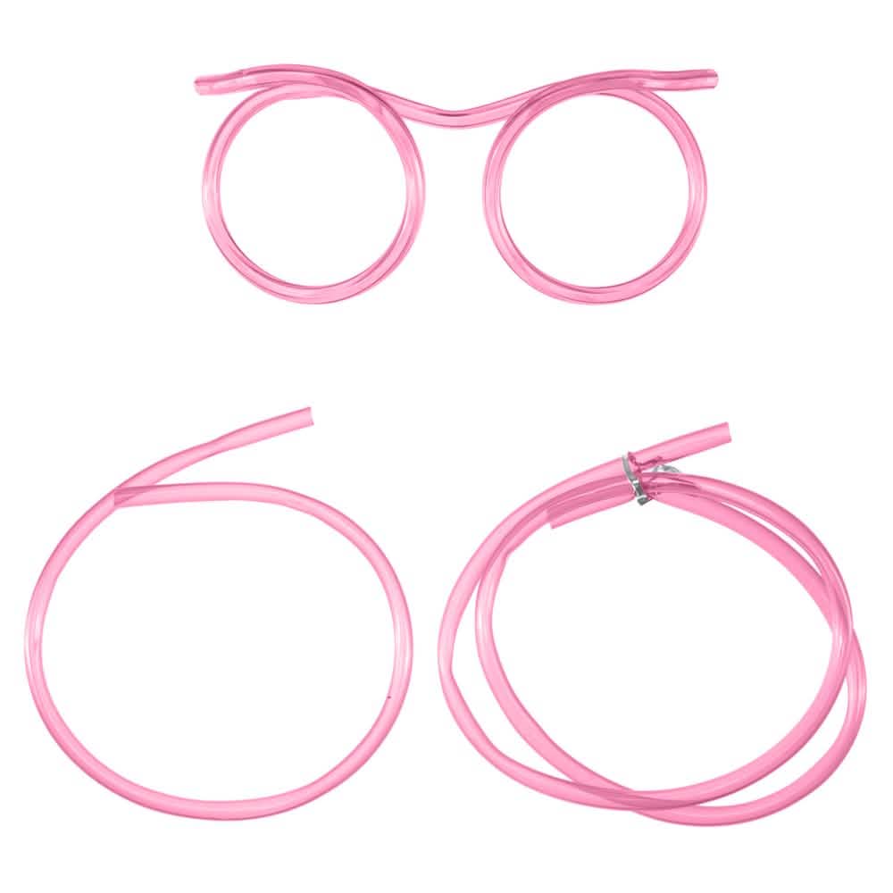 Lustige Strohhalm-Brille für Kinder
