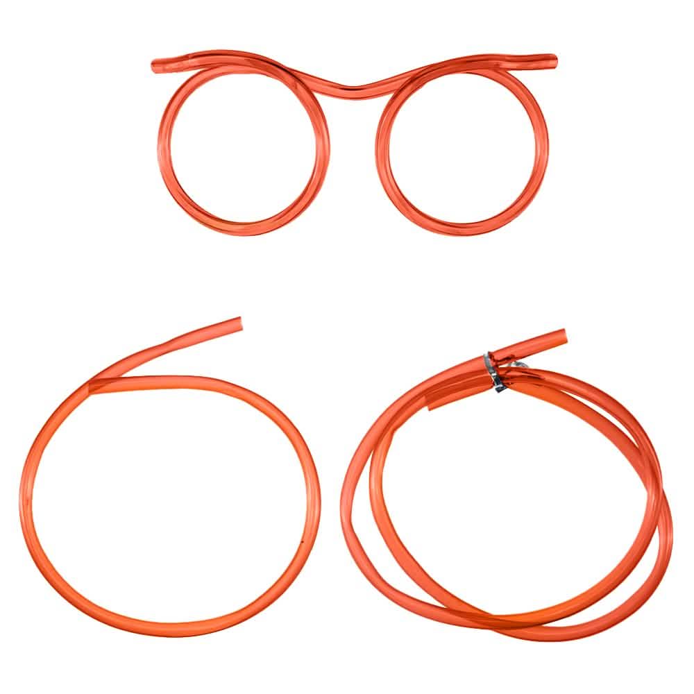 Lustige Strohhalm-Brille für Kinder