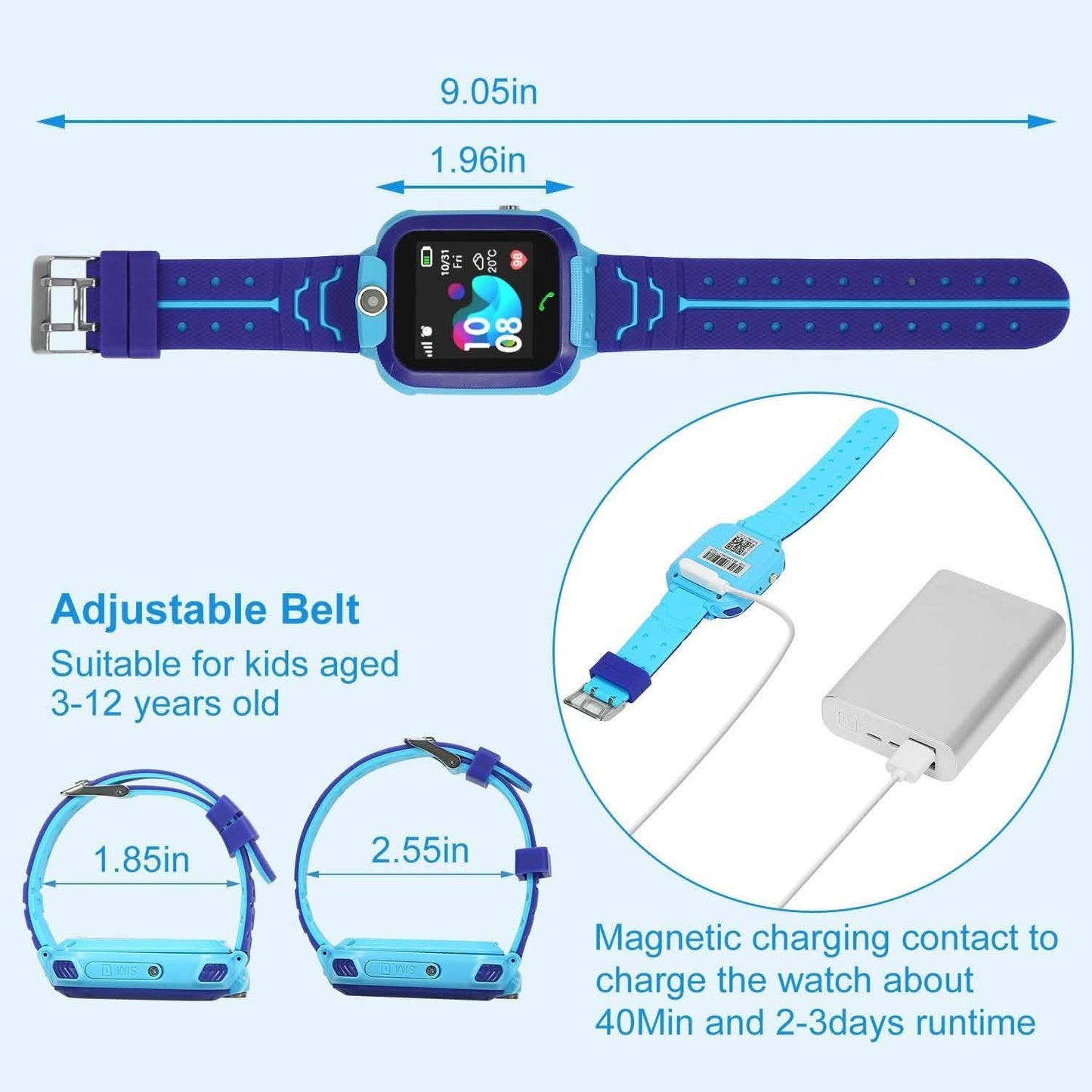 Smartwatch GPS Tracker für Kinder
