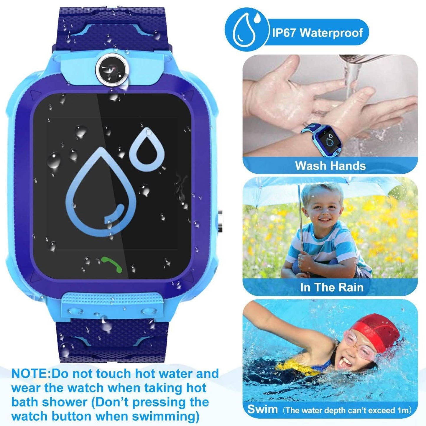Smartwatch GPS Tracker für Kinder