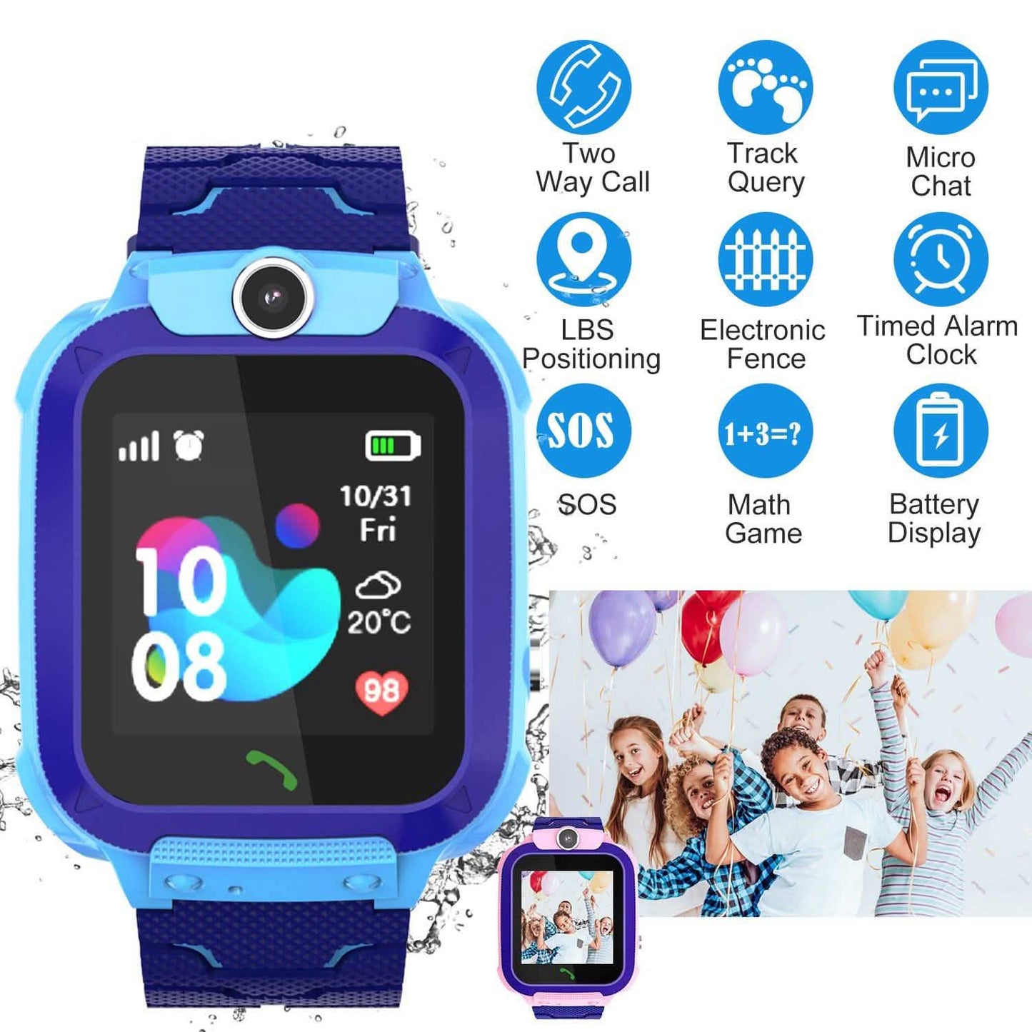 Smartwatch GPS Tracker für Kinder