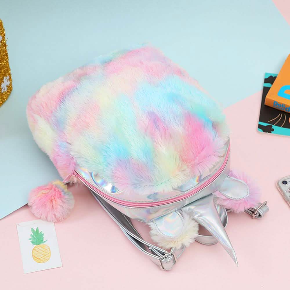 Kinder Soft Tie-Dye Einhorn-Rucksack