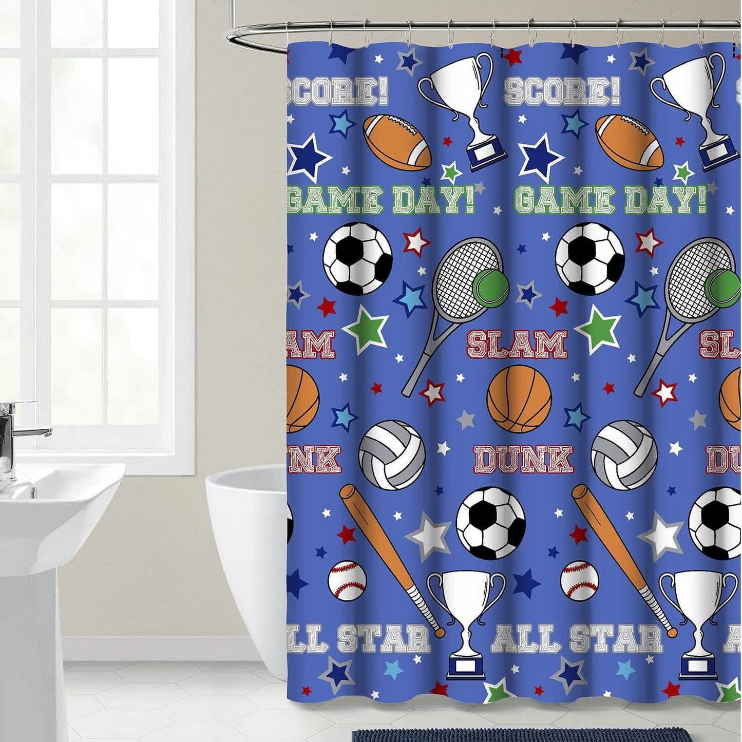 Kidz Mix Game Day Duschvorhang