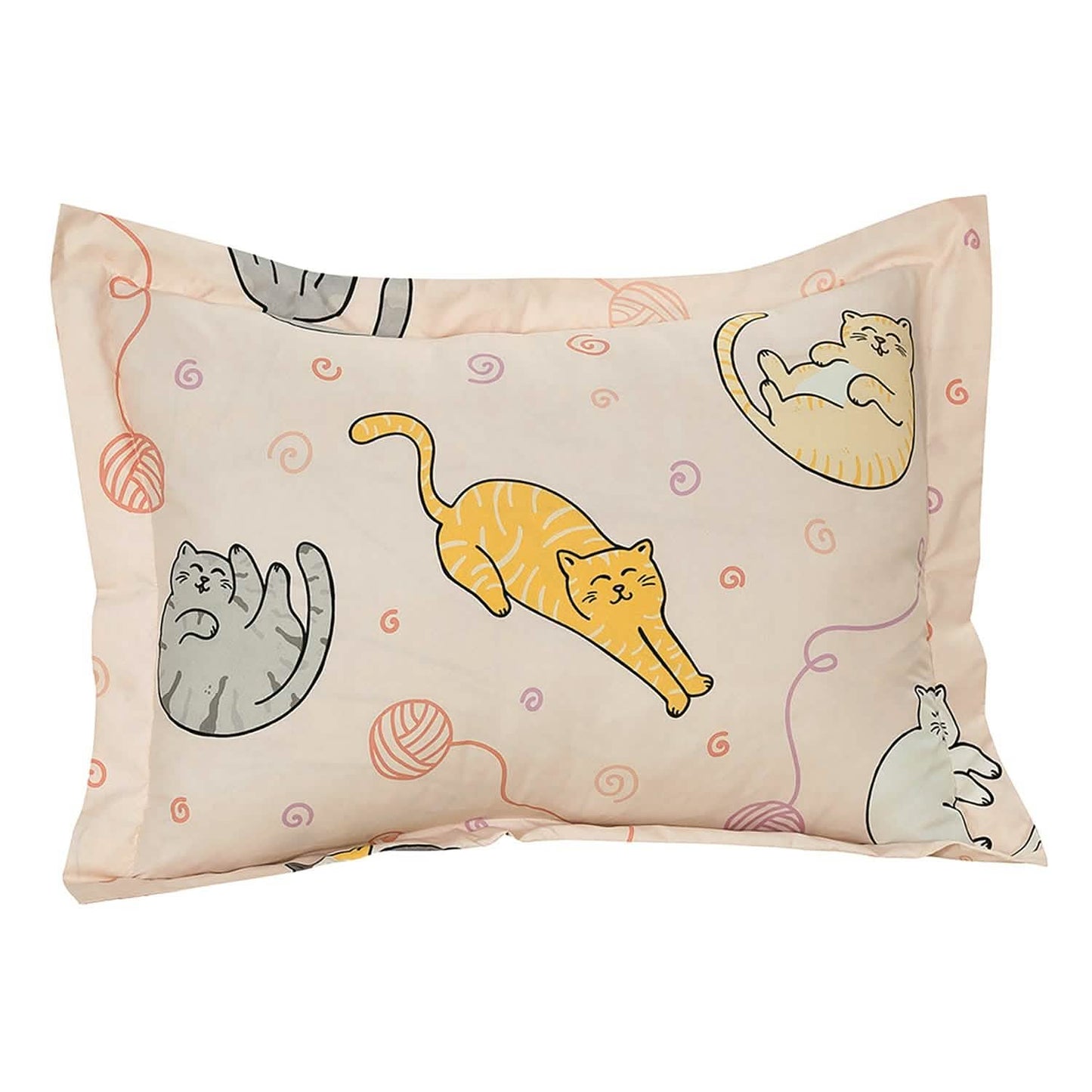 Kidz Mix Sleepy Cats Bettwäsche-Set im Beutel