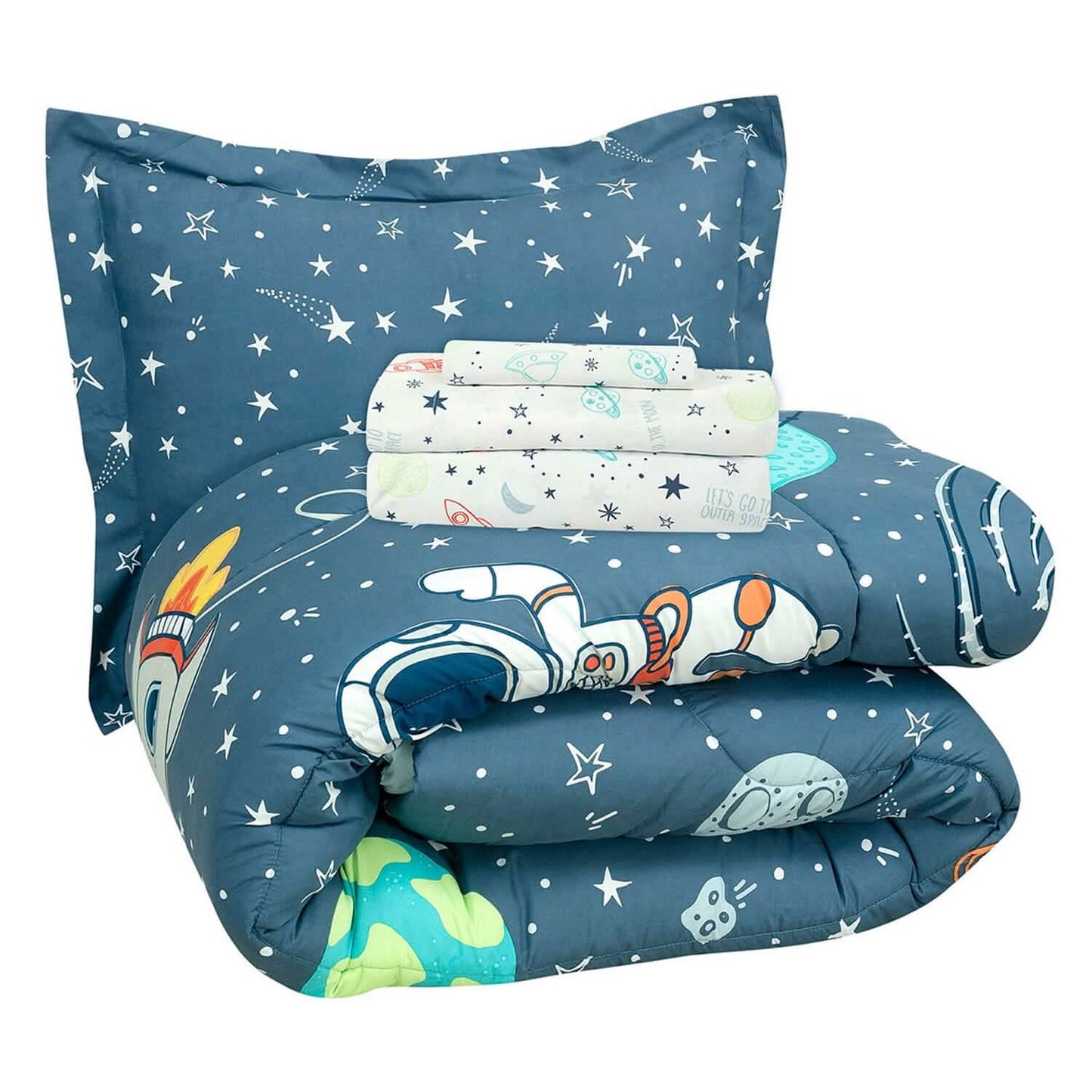 Kidz Mix Space Explorer Bettwäsche-Set