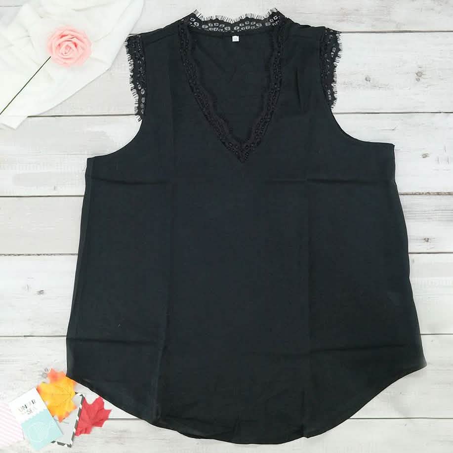 Spitzen-Tanktop