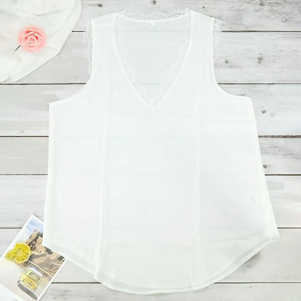 Spitzen-Tanktop