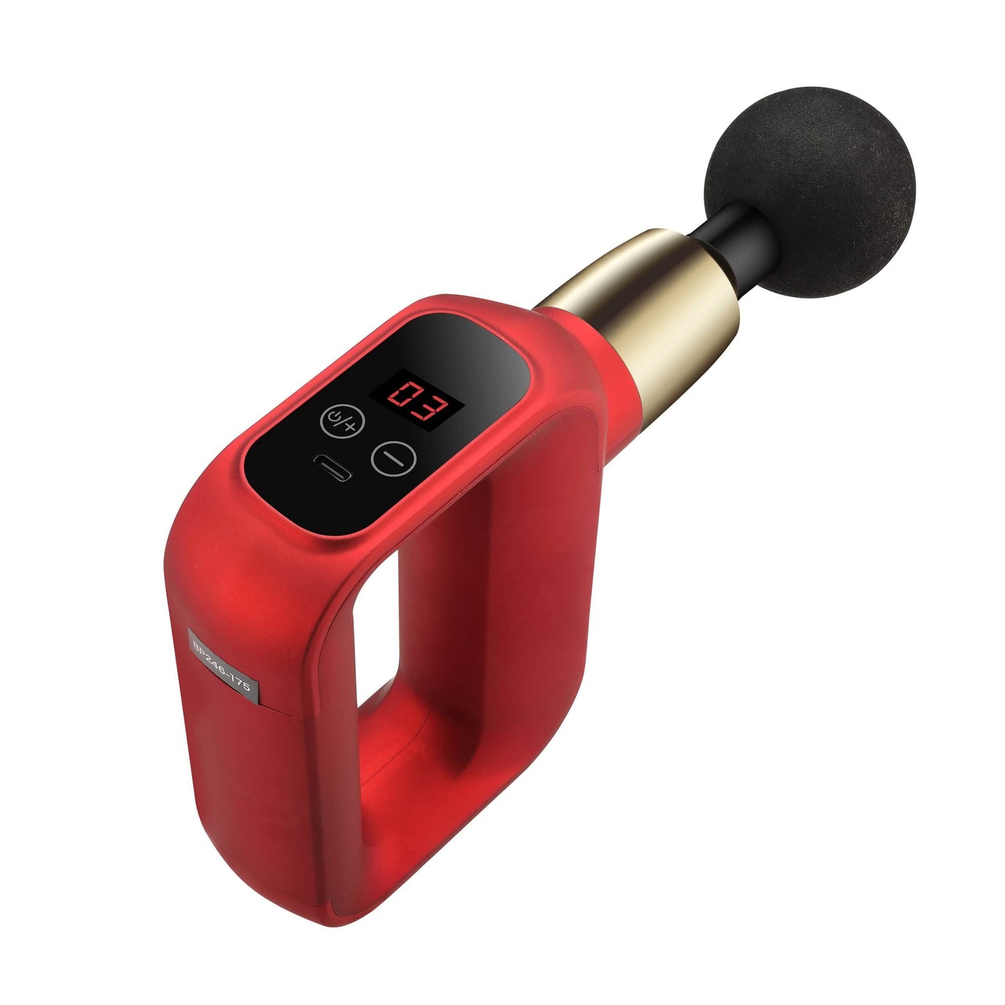 LAX Deluxe Handheld Tiefengewebe Perkussion Muskelmassagegerät für Fitness
