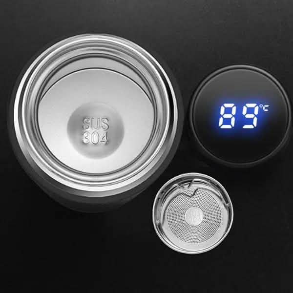 LCD-Temperaturanzeige Isolierbecher
