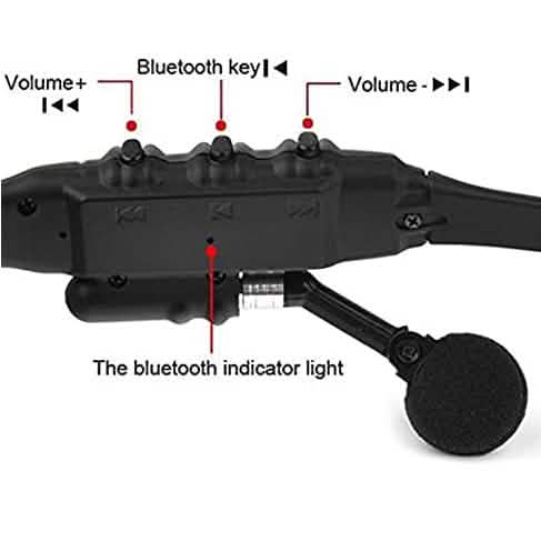 Leaden Kabellose Bluetooth MP3-Sonnenbrille