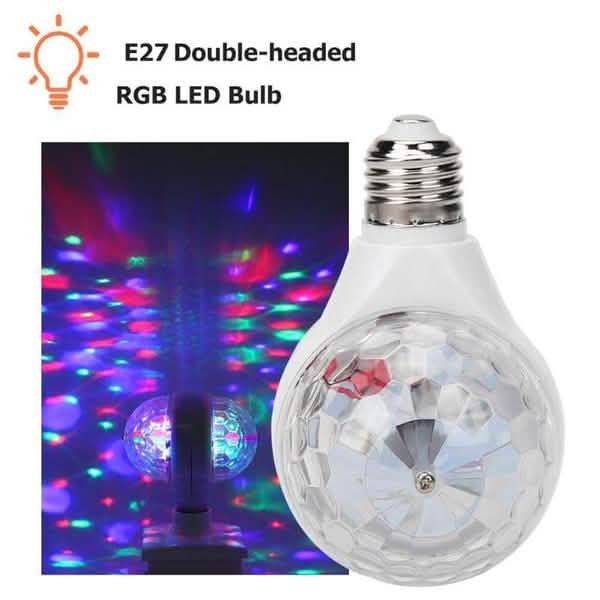 LED 6W rotierende Glühbirne