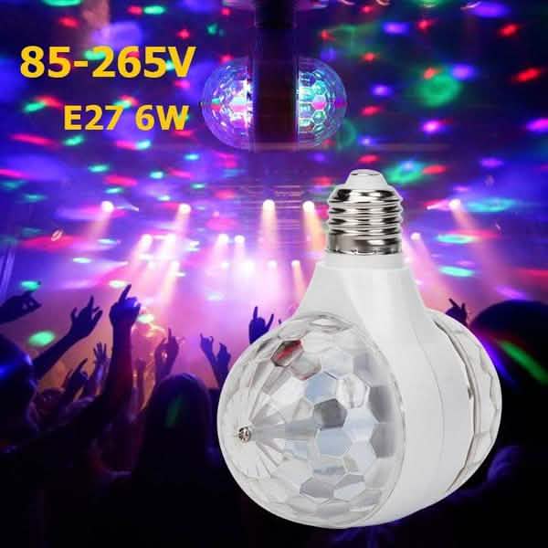 LED 6W rotierende Glühbirne