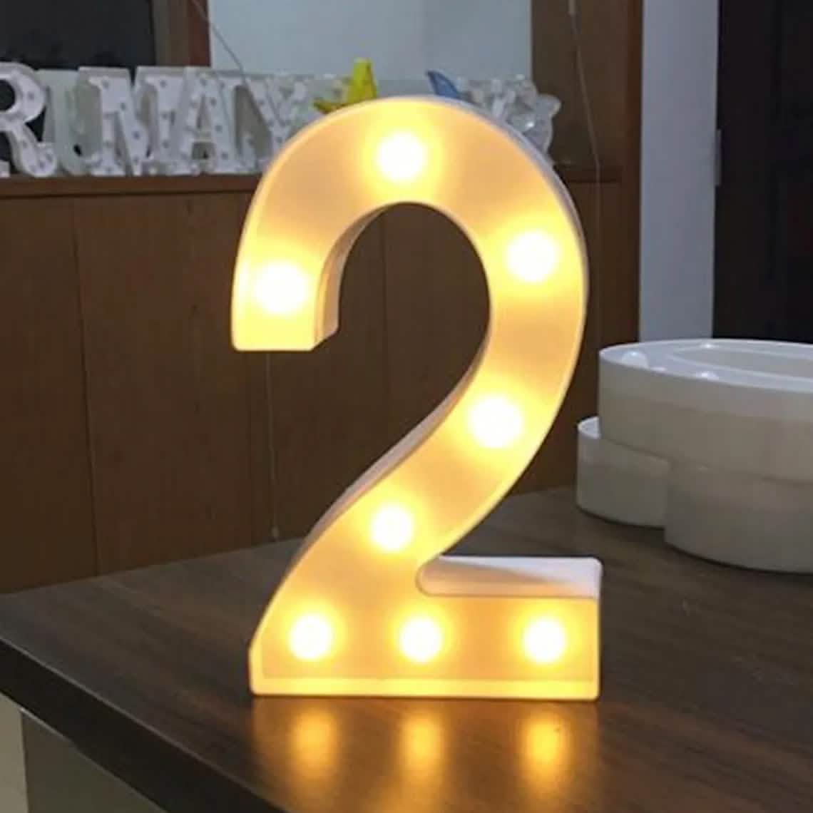 LED-Alphabet-Leuchte
