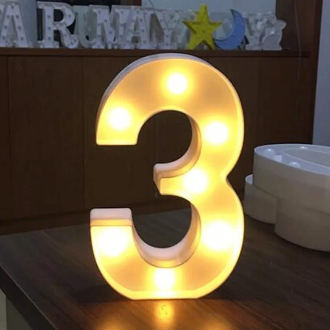 LED-Alphabet-Leuchte