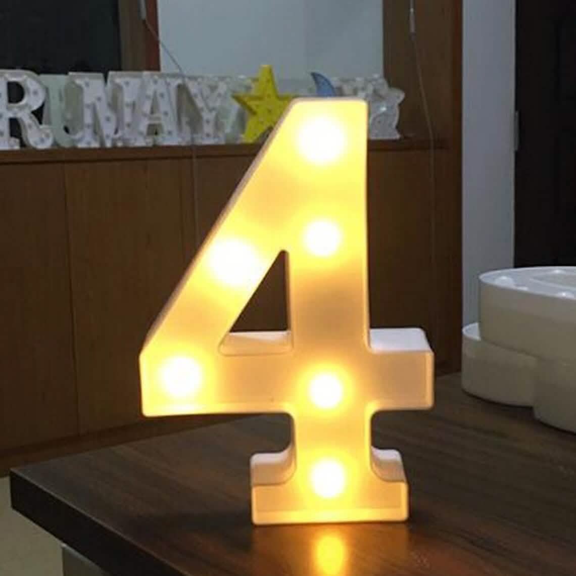 LED-Alphabet-Leuchte