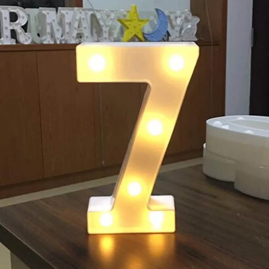 LED-Alphabet-Leuchte