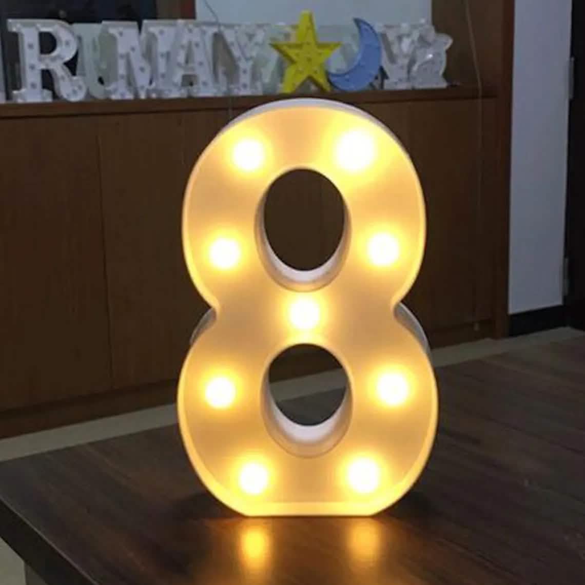 LED-Alphabet-Leuchte