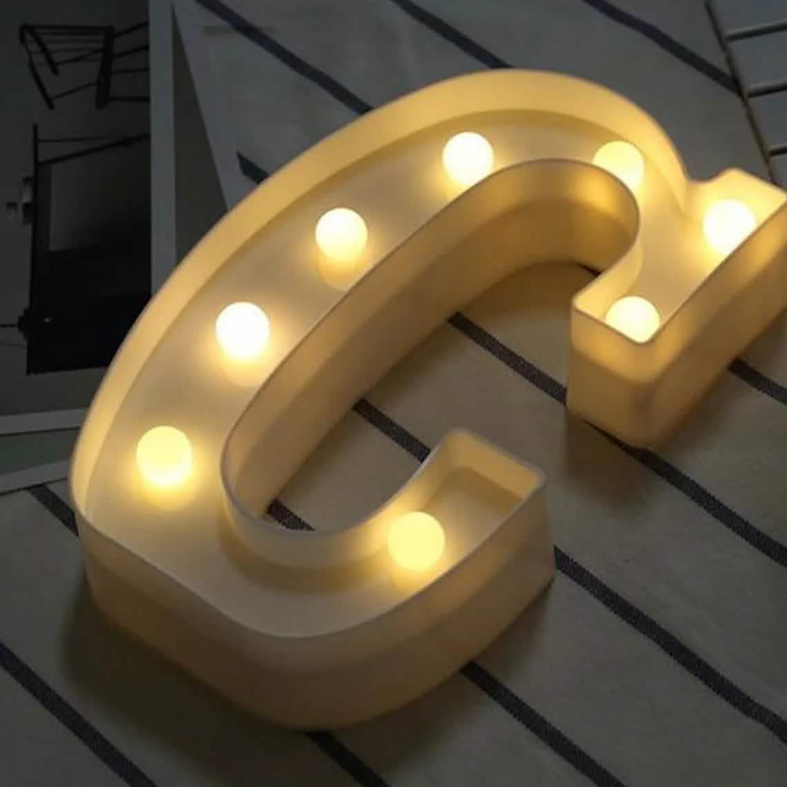 LED-Alphabet-Leuchte