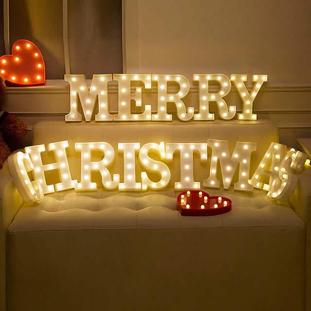 LED-Alphabet-Leuchte