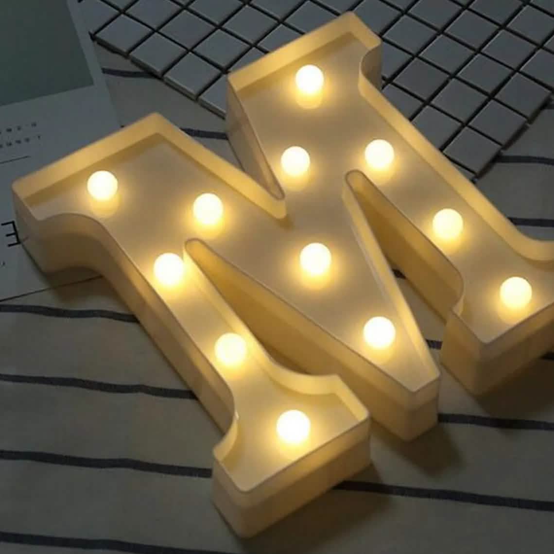 LED-Alphabet-Leuchte