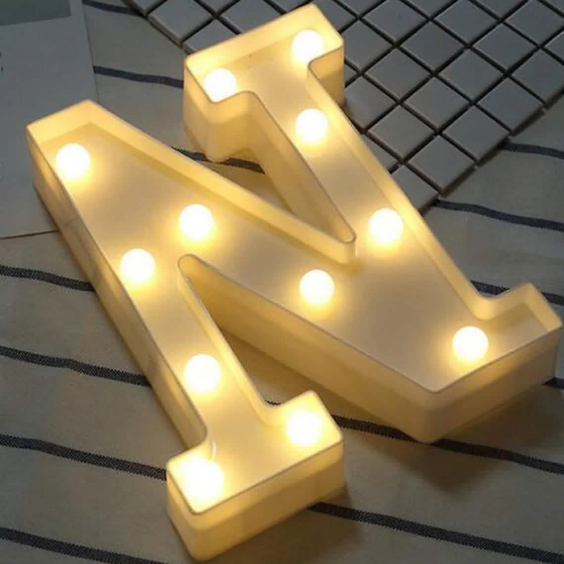 LED-Alphabet-Leuchte