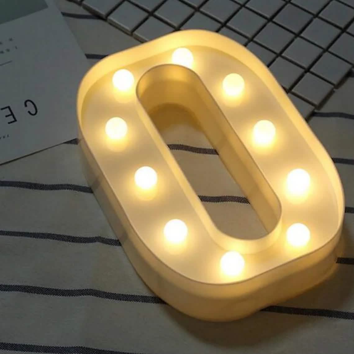 LED-Alphabet-Leuchte