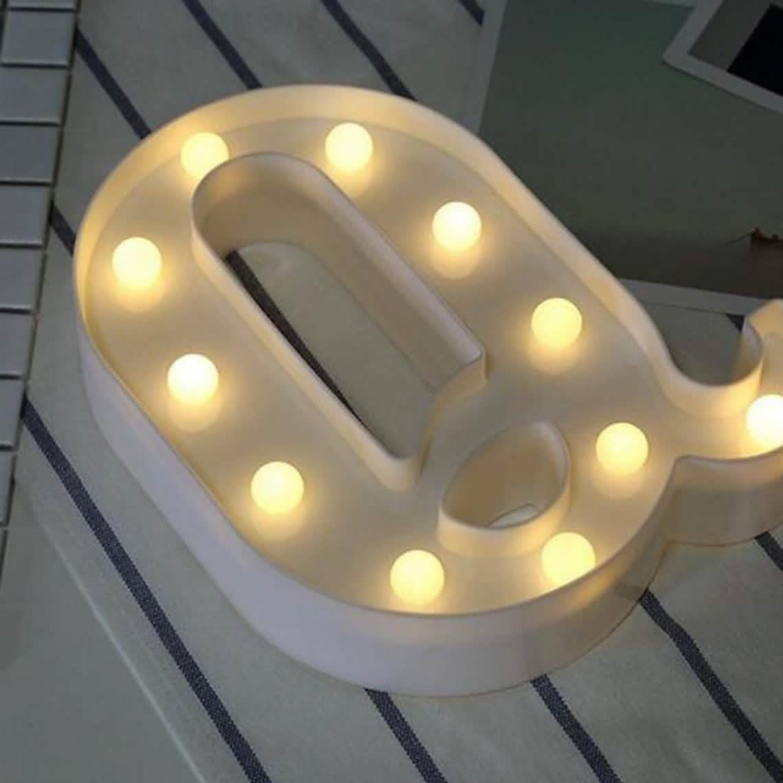 LED-Alphabet-Leuchte