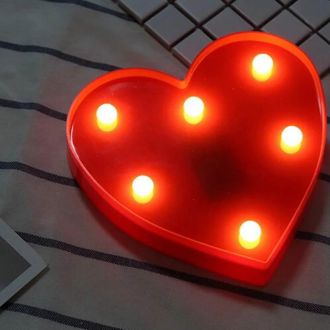 LED-Alphabet-Leuchte
