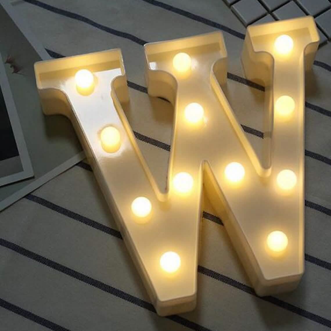 LED-Alphabet-Leuchte