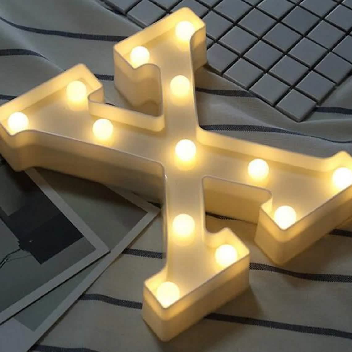 LED-Alphabet-Leuchte
