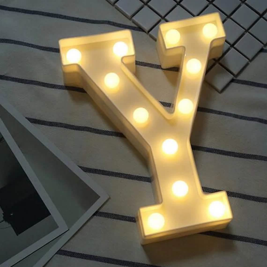 LED-Alphabet-Leuchte