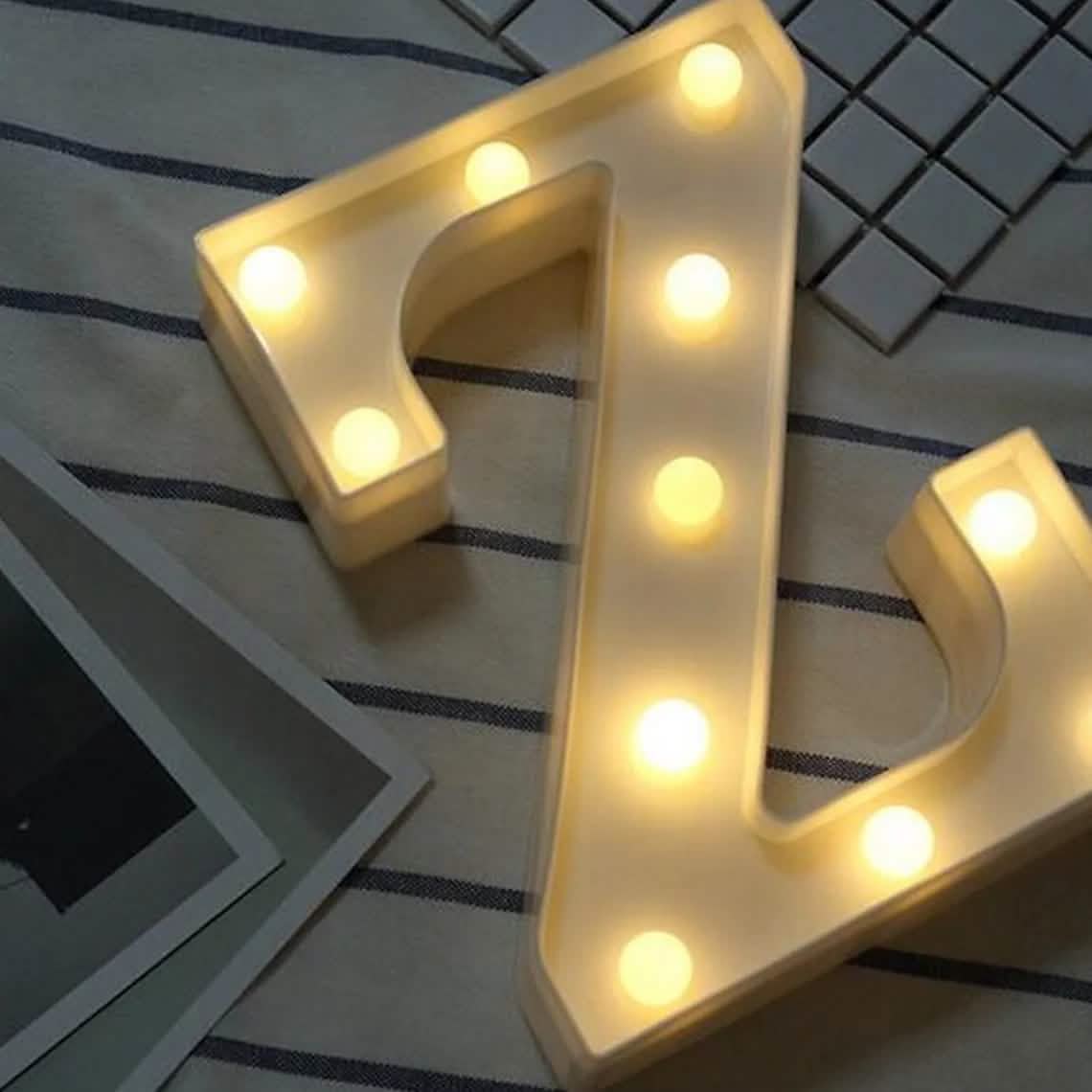 LED-Alphabet-Leuchte