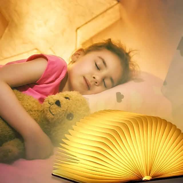 LED Nachttisch Stehleuchte Buch Tisch Nachtlampe