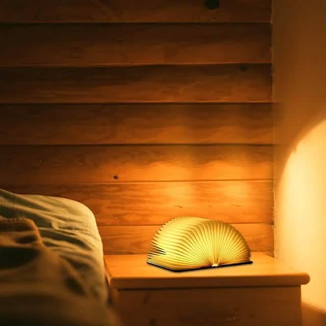 LED Nachttisch Stehleuchte Buch Tisch Nachtlampe