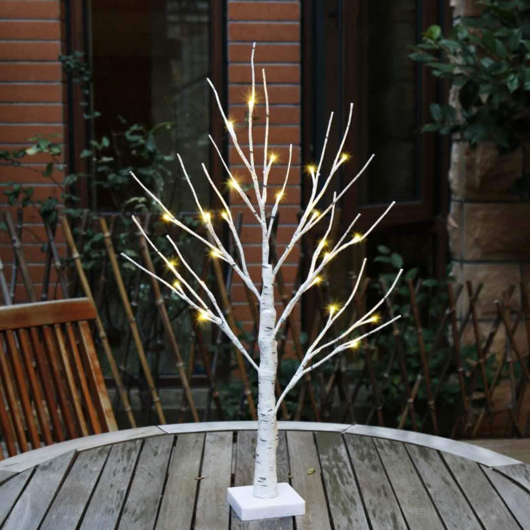 LED Weihnachts-Birken-Lichter für Zuhause