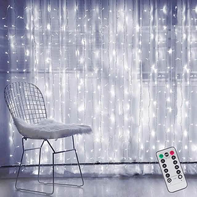 LED Lichterkette Vorhang für Zuhause Dekoration