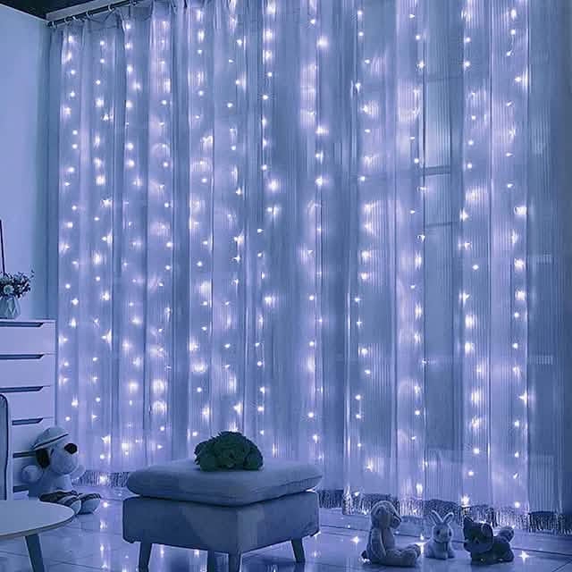LED Lichterkette Vorhang für Zuhause Dekoration