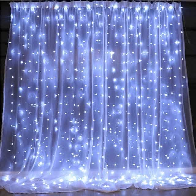 LED Lichterkette Vorhang für Zuhause Dekoration
