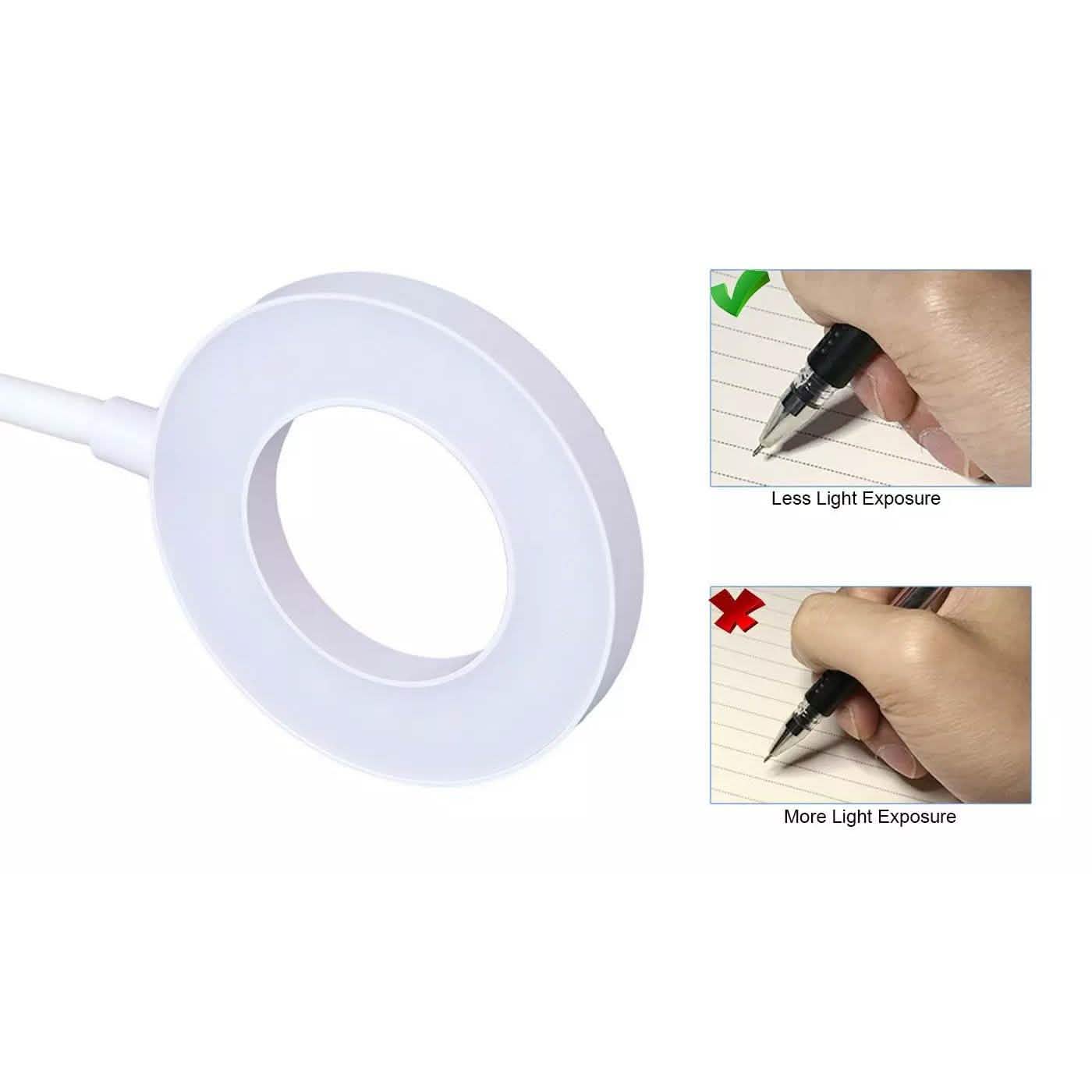 LED-Schreibtischlampe 3 Farbmodi Augenschonende Tischleuchte