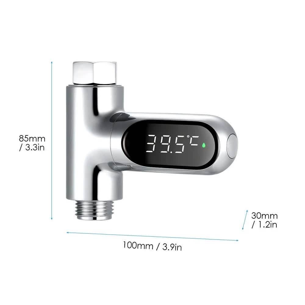 LED Digitales Duschthermometer