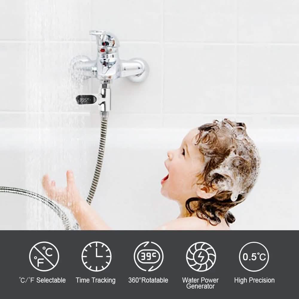LED Digitales Duschthermometer