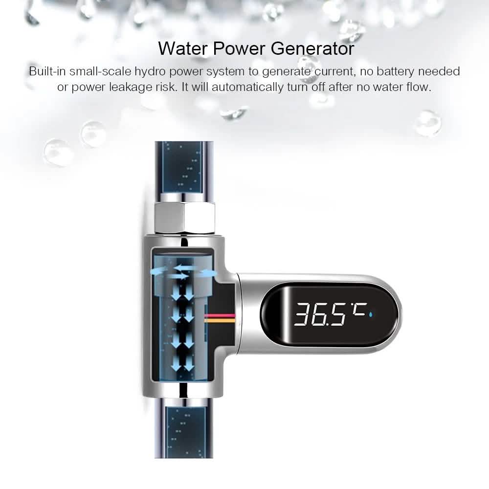 LED Digitales Duschthermometer