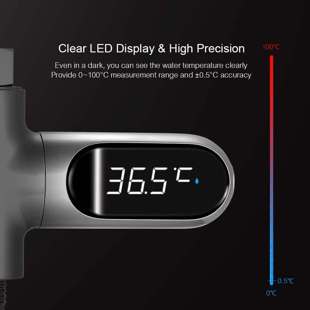 LED Digitales Duschthermometer