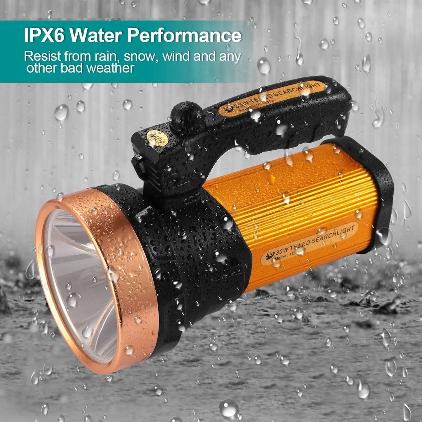 LED-Taschenlampen IPX6 Wasserdicht Handgeführte Nachtlichter