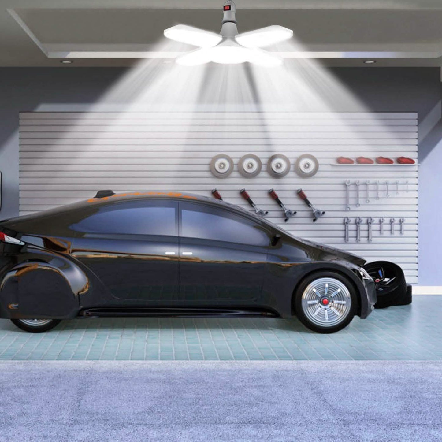 LED Garagenleuchte E27/B22 60W